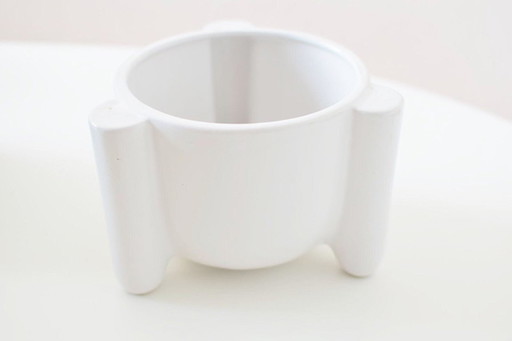 Pot de fleurs de l'ère spatiale des années 1970, Allemagne de l'Ouest