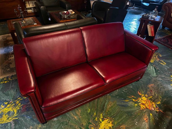 Image 1 of Art Deco sofa by Mol&Geurts from Sittard.