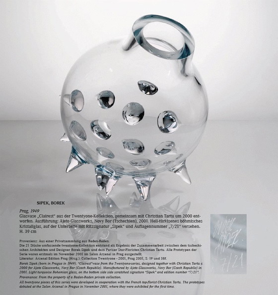 Image 1 of Glass vase “Clairest”