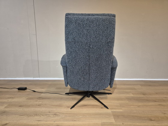 Image 1 of Modello da esposizione - Montel Oscar - Poltrona reclinabile - Tessuto - Blu