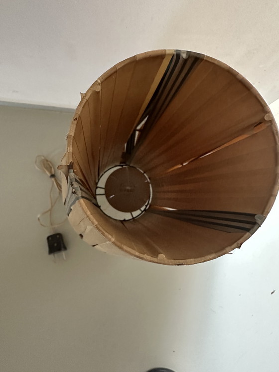 Image 1 of Vintage pilastro table lamp 1950s plastic wire and metal