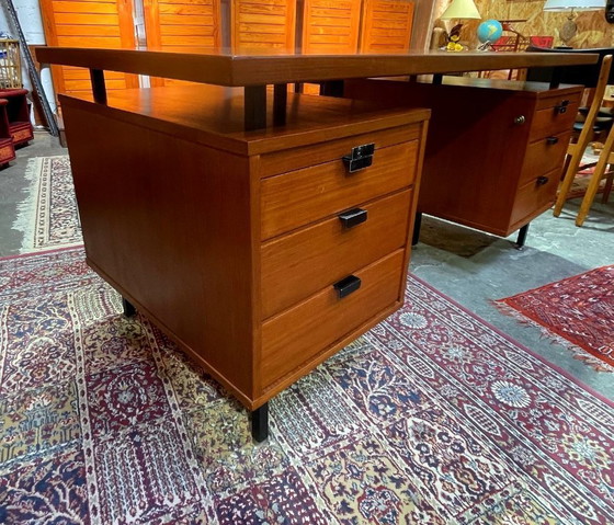 Image 1 of Escritorio antiguo de Jacques Hitier, década de 1960.