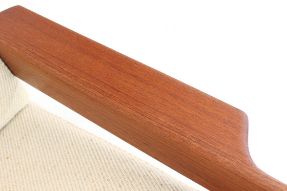 Image 1 of come nuova, 2x Arne Wahl Iversen f. Komfort, poltrona danese in teak della metà del secolo scorso, poltrona vintage, rivestiment