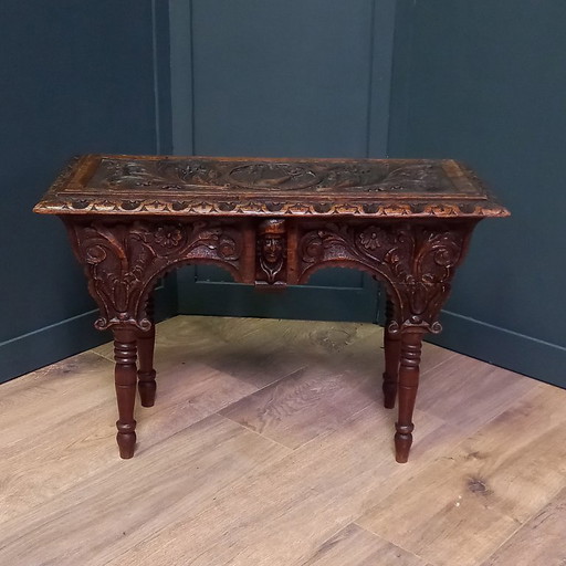 Banco con somier del siglo XIX