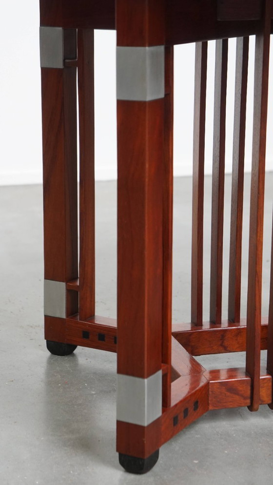 Image 1 of Round Schuitema side table/saloon table from the Decoforma series in Art Deco style