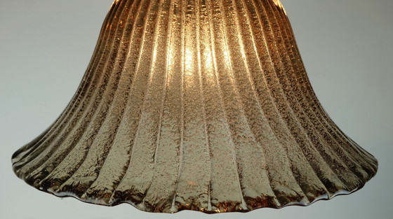 Image 1 of Lampe pendante du milieu du siècle Briloner Leuchten Verre de Murano et métal 1970