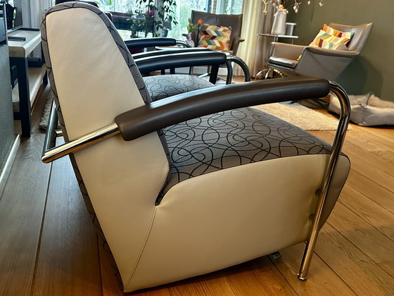 Image 1 of Poltrona Leolux Skylla con schienale basso