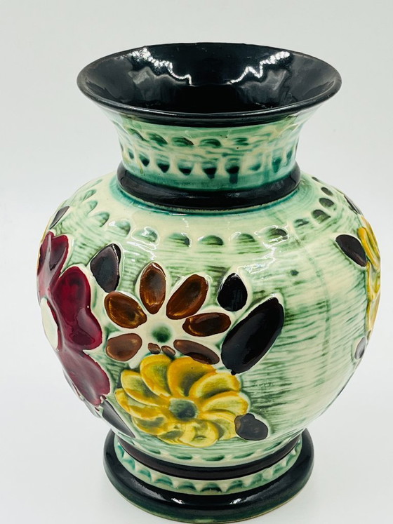 Image 1 of Floral vase from West Germany