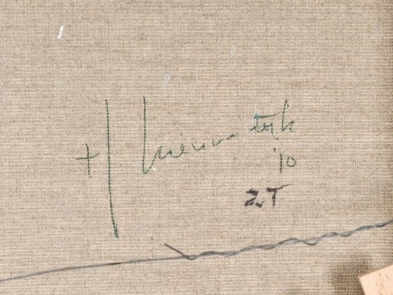 Image 1 of Helen Nieuwendijk (1946) - Ohne Titel - 2010 - Acryl auf Leinwand - 60 x 60 cm