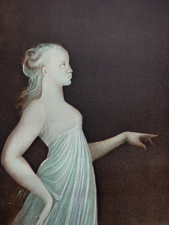 Image 1 of Leonor Fini, Extreme Nacht, seltene Lithografie, 1980