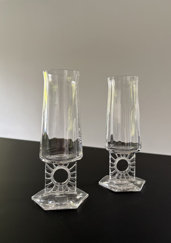 Image 1 of Vintage 1960’s Riedel champagneglazen, model Kreta