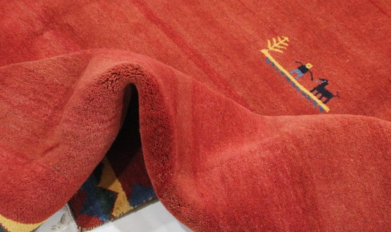 Image 1 of Origineel modern Indo Gabbeh wollen tapijt 297 x 202 cm