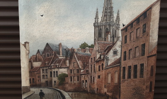 Image 1 of Charles Hagens , óleo sobre lienzo , 1905 , Lovaina