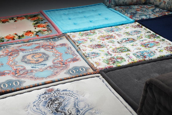 Image 1 of Very rare XL Mah Jong ‘Jean Paul Gaultier' - Hans Hopfer - Roche Bobois France