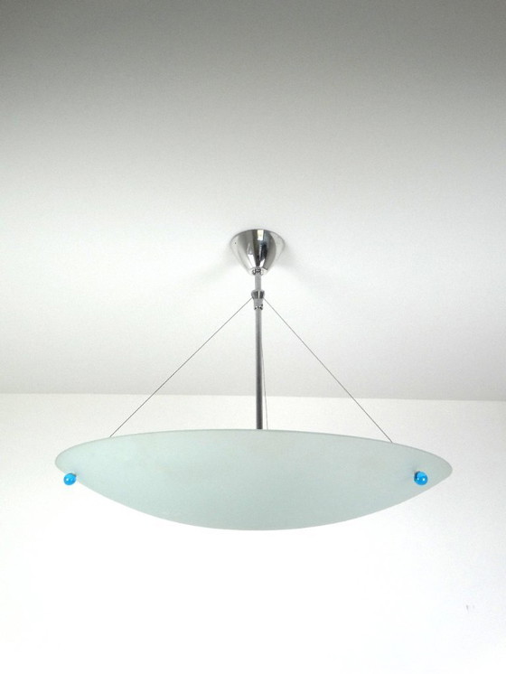 Image 1 of Fontana Arte Opelina Pendelleuchte.