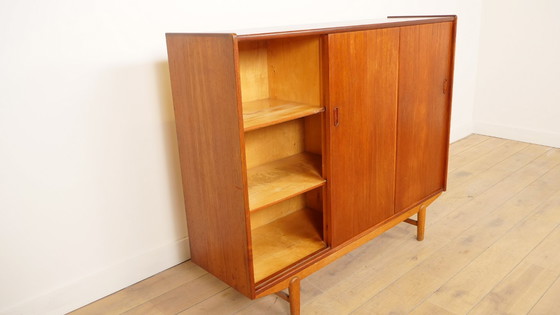 Image 1 of Vintage highboard | Wall cabinet | Teak |