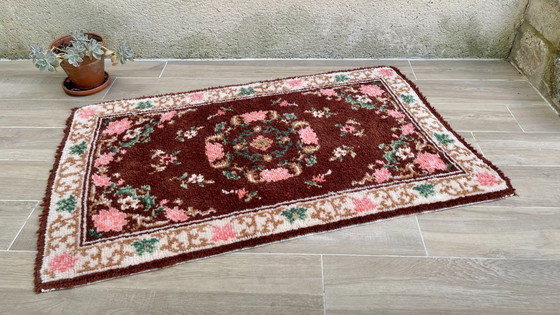 Image 1 of Reiner Wollteppich aus den 1970er Jahren