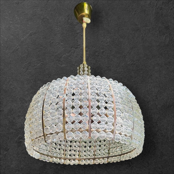 Lampe design vintage par Emil Stejnar pour Rupert Nikoll – Emil Stejnar for Rupert Nikoll, Suspensions, Glass (photo 3 of 5)