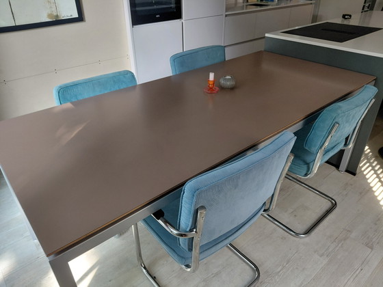Image 1 of Design Eettafel Van Metaform 200 X 90 Cm