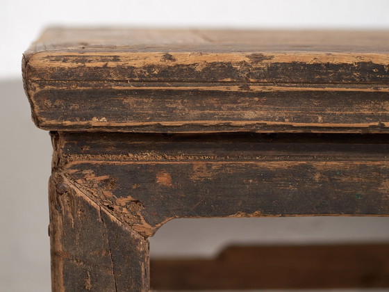 Mesa de centro oriental antigua (c.1850) #4, Mesas de comedor, Madera, Marrón, Rustic (foto 22 de 23)