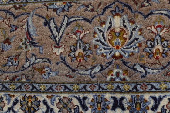 Image 1 of Tappeto persiano Kashan firmato 4,05 x 2,88 Tappeto orientale pregiato n. 24642