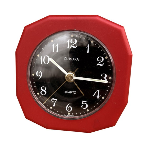 Image 1 of Small Electric Alarm Clock, Europe, Germany 1960s