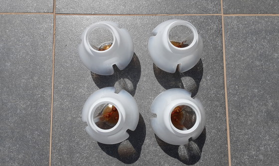 Image 1 of Mezzaga Murano hanglamp , 1970 , Carlo Nazon ontwerp , Italië