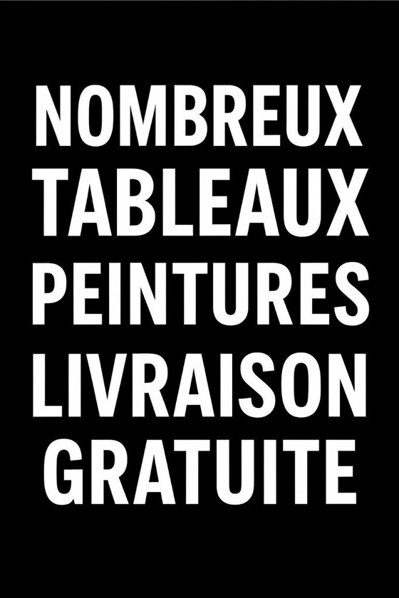 Image 1 of Unique paintings - Handmade - Painter 2Luss'Art - from 60 to 250 Euros - Free delivery -