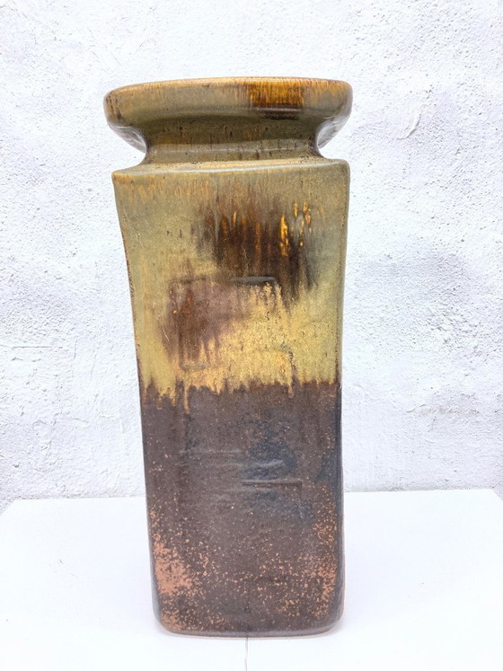 Image 1 of Large vase, studio ceramic by Steuler, design by Heiner Balzar, 50 cm high, 1960s/70s