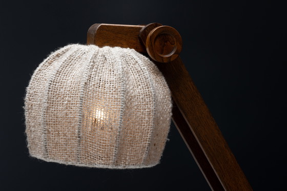 Image 1 of Mid Century Brutalistische tafellampen, Frankrijk, 1960