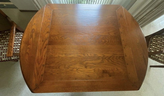 Image 1 of Bannink Jugendstil Eetkamer Tafel Hangoren