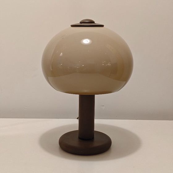 Image 1 of Vintage Dijkstra mushroom tafellamp