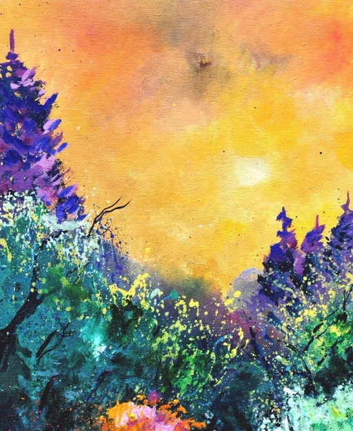 Sunrise – schilderijen tekeningen, Canvas (photo 2 of 5)