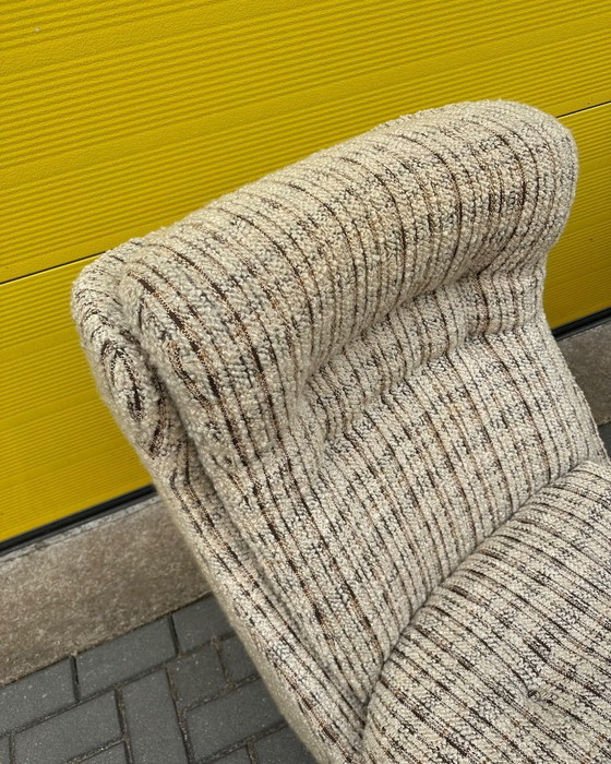 Image 1 of Set di poltrone lounge vintage - Intrecciato color crema/beige/marrone