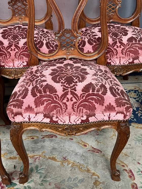Set di 6 sedie in stile Regency. – Sedie da pranzo, Wood, Hollywood Regency (photo 9 of 13)
