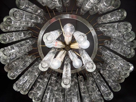 Image 1 of Lampadario/plafoniera di grandi dimensioni di metà secolo di Doria, Germania, anni '60