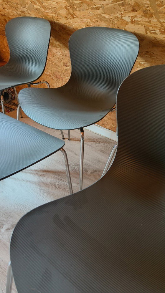 Image 1 of 6x Fritz Hansen ~ Kasper Salto - NAP chair
