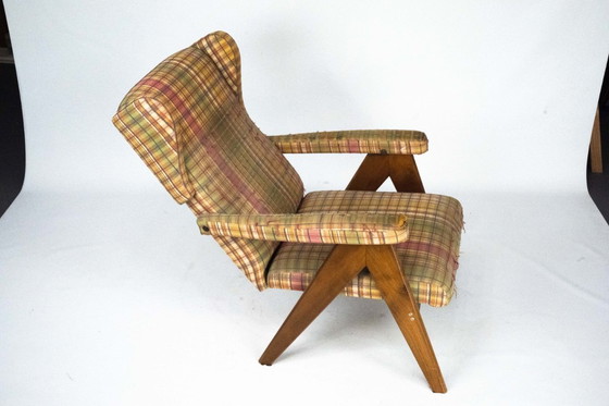 Image 1 of Italian Mid-Century Modern Reclining Armchair, 1960s