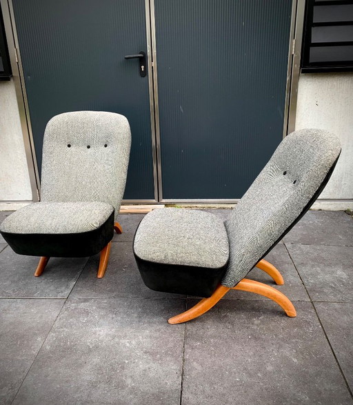 Artifort Congo Theo Ruth – fauteuils, Wood