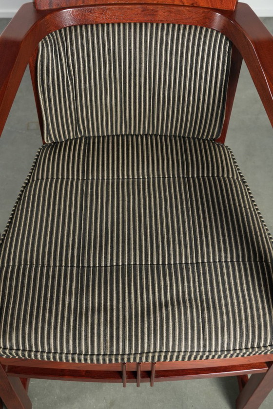 Image 1 of 4 x Fabric Schuitema designer dining chair with armrests from the Decoforma series