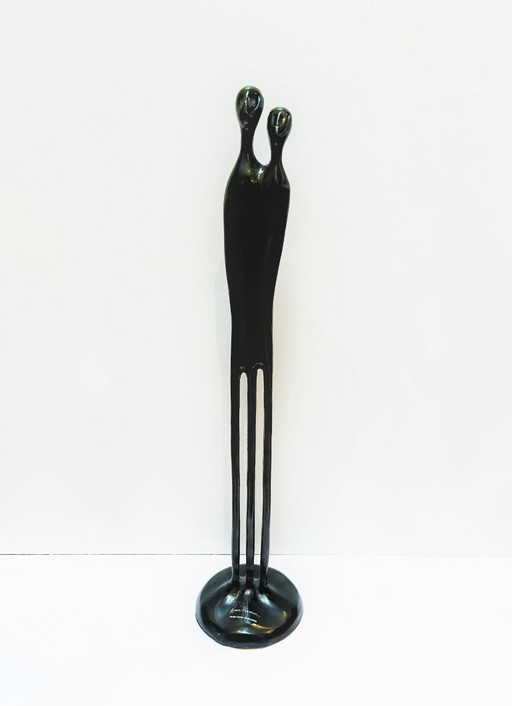 Louise Hederström sculpture - Two-Unity – original with sticker – design sculpture 42 cm