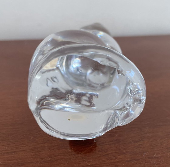 Image 1 of Reijmyre Glass - Figura di cristallo raffigurante un gatto seduto, design Tyko Axelsson