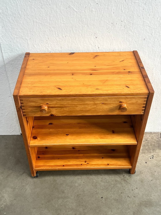 Image 1 of Vintage Audio Furniture, Cabinet, Pin, Pull-out Leaf, 1970's / 1980's