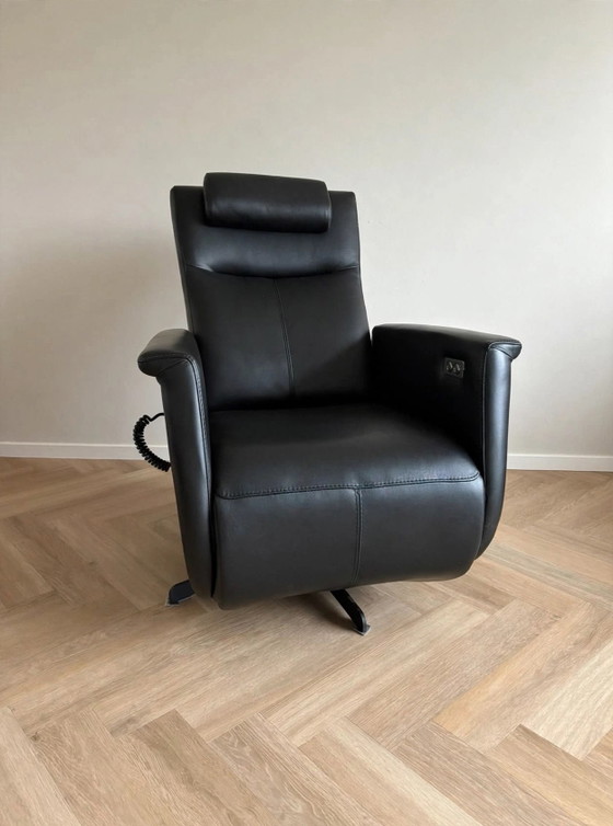 Luxury Adjustable recliner chair Prominent Toscana leather new condition, Brown (photo 3 of 5)