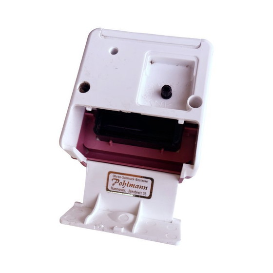 Image 1 of Modernist electric alarm clock Junghans, Germany 1980s.