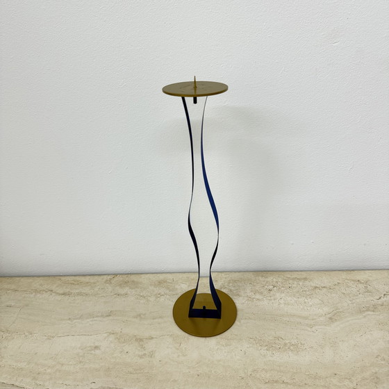 Image 1 of Lucite Cec Lepage Stil Lucite Kerzenständer, 1980er