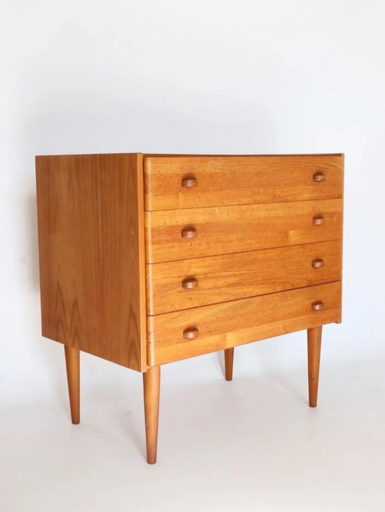 Image 1 of Cassettiera vintage in teak design danese Domino mobler