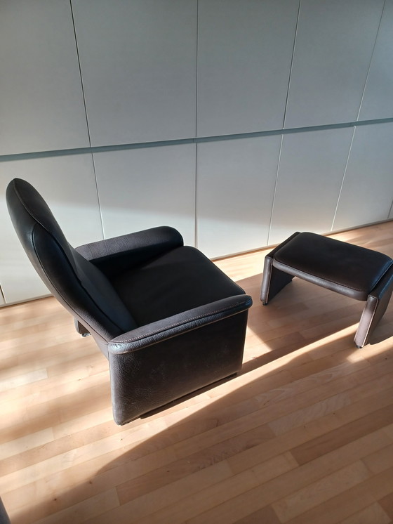 Image 1 of Sillón de Sede DS-50 con reposapiés a juego