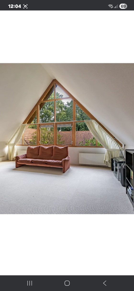 Image 1 of Cassina Maralunga three-seater sofa by Vico Magistretti