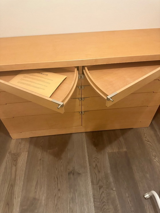 Image 1 of Exclusive Giorgetti cabinets designed by Chi Wing Lo – secretary and chest of drawers